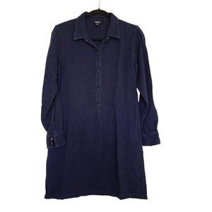 Patagonia Flannel Fjord Dress Navy xs